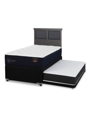 Imagen 1 del producto Divan Premium Black 1.5 Plazas Respaldo Torino Gris