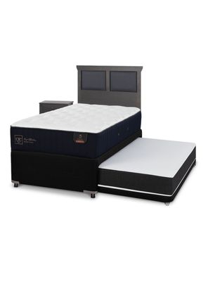 Diván Premium Black 1.5 Plazas Set Torino Gris