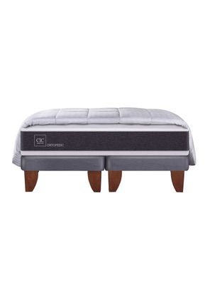 Imagen 2 del producto Cama Europea New Ortopedic 2 Plazas Base Dividida + Plumón