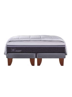 Imagen 2 del producto Cama Europea Ortopedic Advance 2 Plazas Base Dividida + Plumón