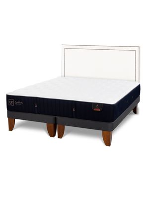 Cama Europea Premium King Respaldo Danubio