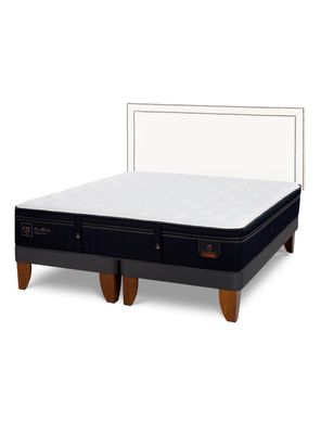 Cama Europea Super Premium King Respaldo Danubio