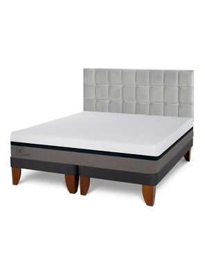 Cama Europea Balance 2 Plazas Base Dividida Respaldo Sile