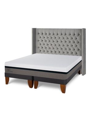 Cama Europea Balance King Respaldo Sesia