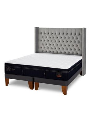 Cama Europea Súper Premium Súper King Respaldo Sesia