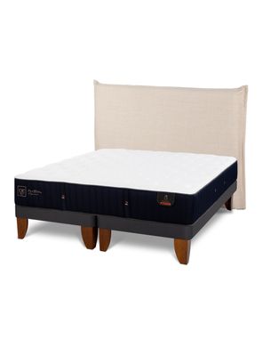 Cama Europea Premium Súper King Respaldo Tíber