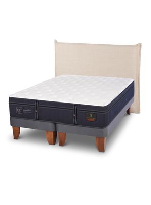 Cama Europea Grand Premium Súper King Respaldo Tíber