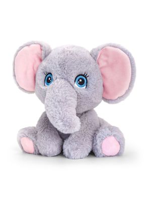 Peluche Keeleco Adoptable World Elephant 25cm