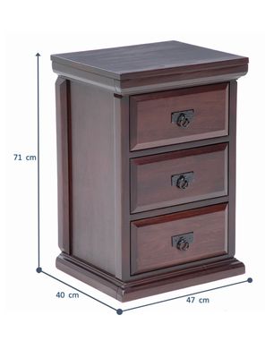 Imagen 2 del producto Velador New Camberra Chocolate