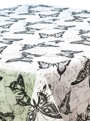 Imagen 2 del producto Mantel Cuadrado Mariposas Antimanchas