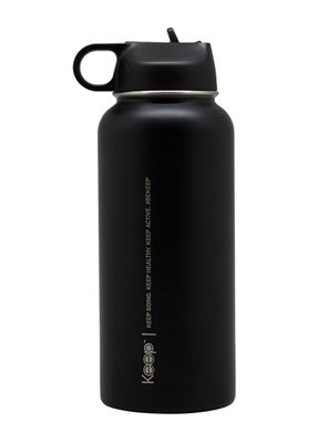 Botella Insulada 1 Litro Negro