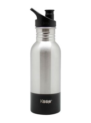 Botella Metálica 600 ml Negro