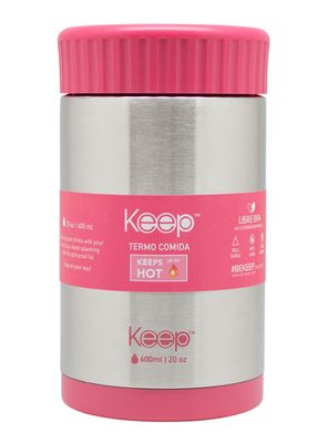 Termo Comida Col 600 ml Rosado