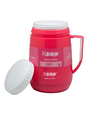 Imagen 2 del producto Termo Comida 600 ml Rosado