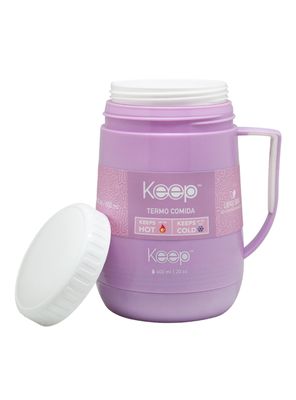 Imagen 2 del producto Termo Comida PP 600 ml Lila