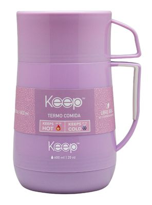 Termo Comida PP 600 ml Lila