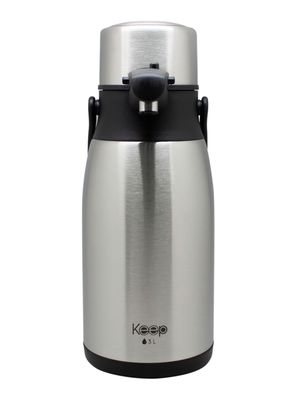 Termo Sifón 3 Litros Negro