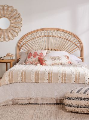 Respaldo Josefina Ratán 1.5 Plazas