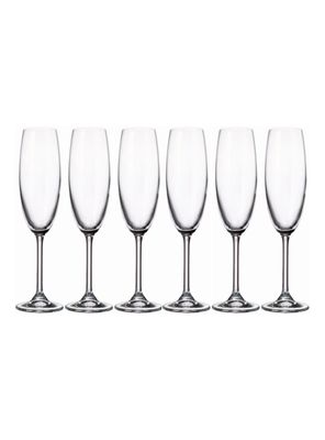Set 6 Copas Cristal Champagne 220 ml