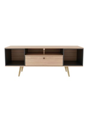 Rack Tv 60"" Almendra Negro