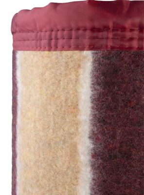 Imagen 2 del producto Frazada Listada 2 Plazas Burdeo