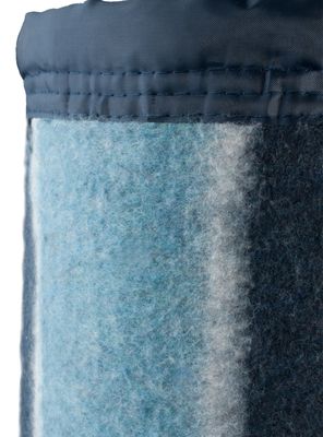 Imagen 2 del producto Frazada Listada 2 Plazas Azul