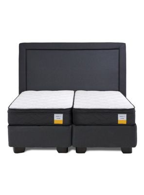 Cama Europea Duplex Eurotop Súper King + Respaldo