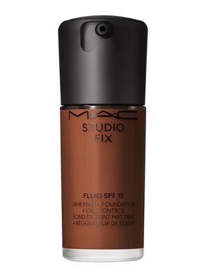 Base de Maquillaje M·A·C Studio Fix Fluid SPF 15 24HR Matte Foundation NC63