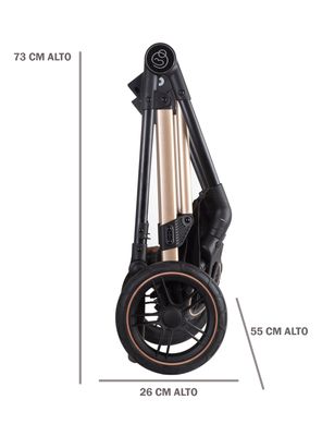 Imagen 2 del producto Coche Travel System Neo Beige Bebesit