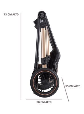 Imagen 2 del producto Coche Travel System Neo Gris Bebesit