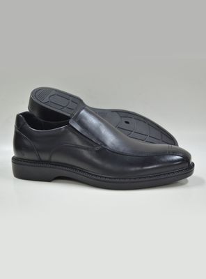 Zapatos de Vestir Sin  Cordón Liso  Cuero Hombre