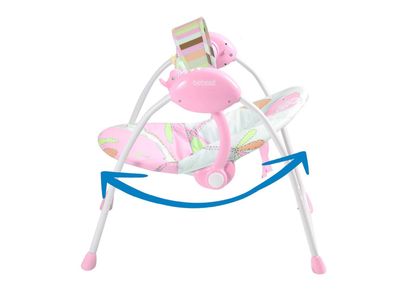 Imagen 2 del producto Silla Nido Balancín Columpio Mimo Rosada Bebesit