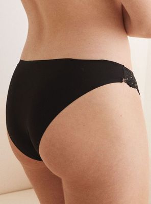 Imagen 2 del producto Calzón Clásico Microfibra y Encaje Diseño