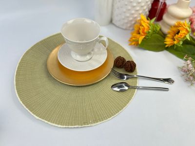 Imagen 2 del producto Set 4 Individuales Verde 38 cm