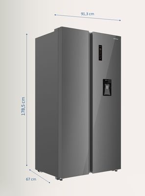 Imagen 2 del producto Refrigerador Side by Side No Frost 534 Litros DRDSC545NFIWDCL