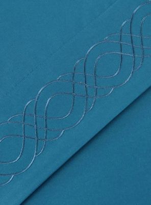 Imagen 2 del producto Sábanas 1 Plaza Bordada Midnight