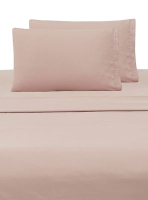 Sábanas 2 Plazas Broderie  Rosa