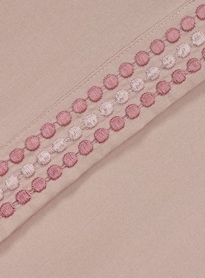 Imagen 2 del producto Sábanas King Bordada Rosa