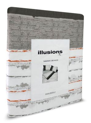 Imagen 2 del producto Sábanas 2 Plazas 180 Hilos Estampado Golet