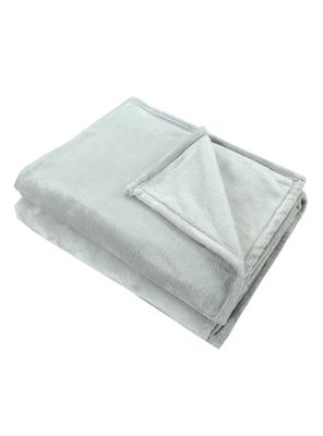 Frazada Flannel Gris King