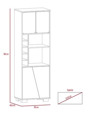 Imagen 2 del producto Bar Alto Fraktal Habano Miel TuHome