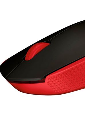 Imagen 2 del producto Mouse Logitech Inalámbrico M170 Rojo