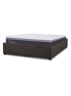 Cama Space Box Ortopedic Advance 2 Plazas Long Base Normal