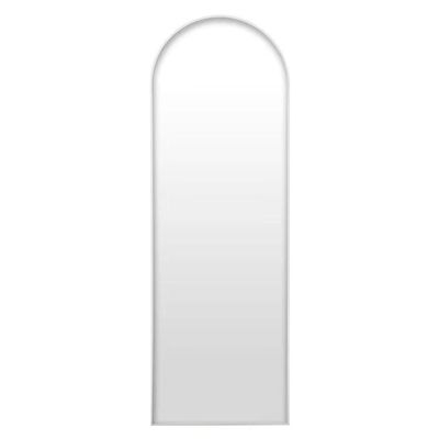 Espejo Pie Ovalado Plateado 45x170 cm