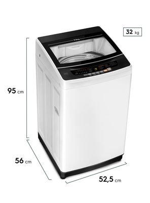 Imagen 2 del producto Lavadora Carga Superior 9.5 kg BZG Blanca