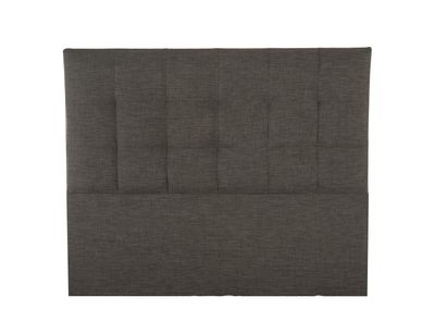 Respaldo Capitone Design Grafito Súper King