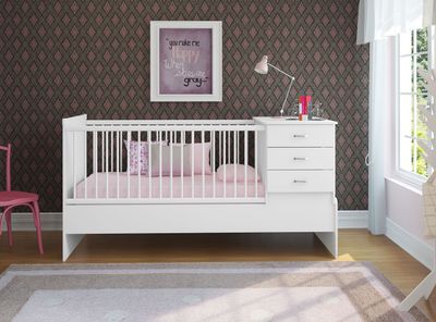 Imagen 2 del producto Cuna Cama Kippi Blanca