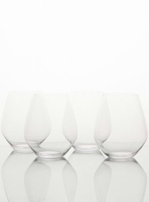 Set de 4 Tumblers Xl Cristal 625 ml