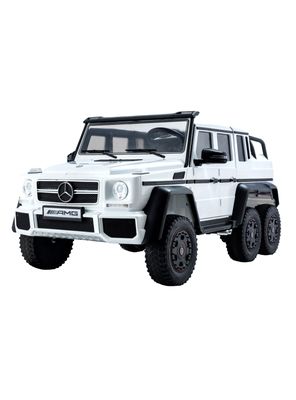Auto a Batería G63 Mercedes 6X6 Blanco