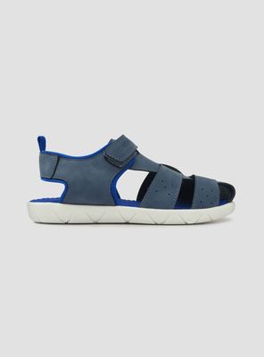 Sandalia Niño Velcro Azul